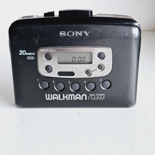 Sony walkman fx211 portable - sony,