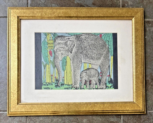 Vintage original painting - painting, of