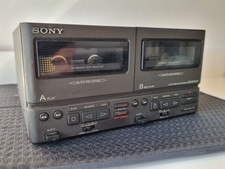 Sony TC-H500 Stereo Double Cassette Tape Deck Player Recorder Hifi - Untested