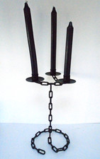 Small chain link candle