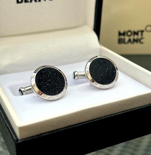 Montblanc cufflinks silver - cufflinks,