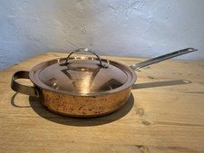 Vintage Copper Lidded Sauté