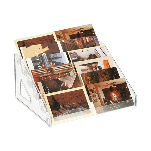 Acrylic card display stand - card,