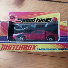 Matchbox Lamborghini Miura Speed Kings K-24 Original Box