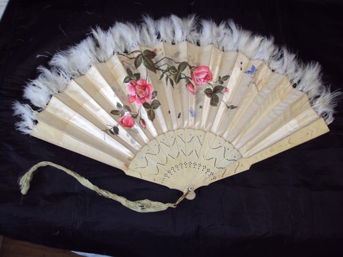Antique bone fabric - 12",