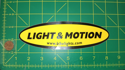 Bike lights sticker decal - bike,