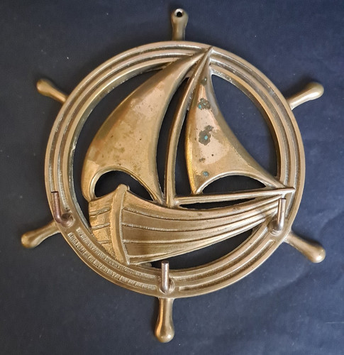 Vintage brass nautical - brass,