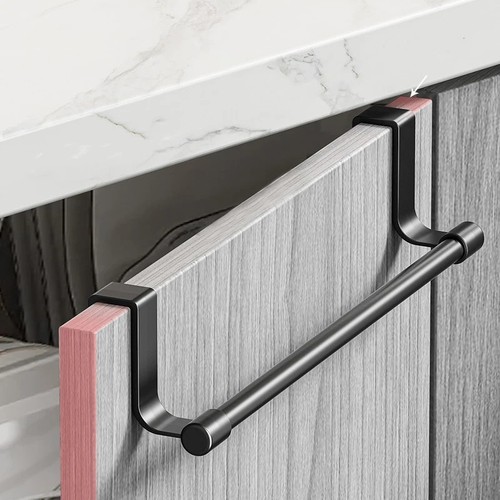 Over cabinet towel rail holder - towel,