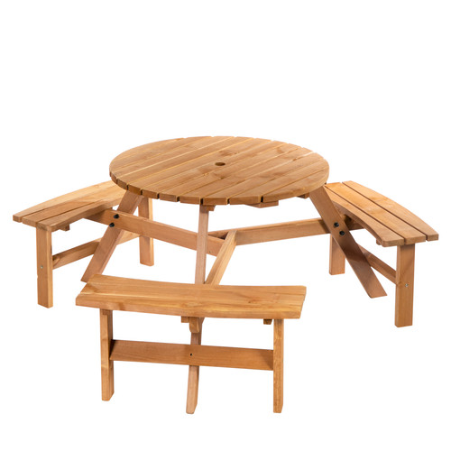 Outsunny round outdoor table - outsunny,