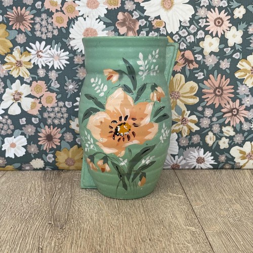 Mint green art deco ceramic - mint,