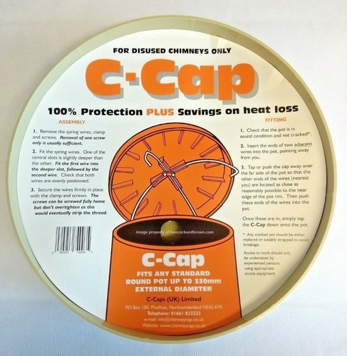 Cap buff chimney - c, capping