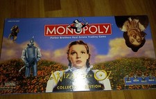 monopoly wizard of oz collector's edition