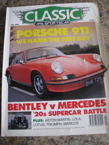 Classic sportscar jul 1993 - sportscar,