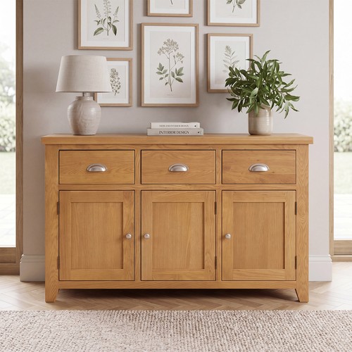 Cheshire sideboard oak large - oak, 3