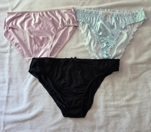 Pairs sexy satin knickers - pairs,