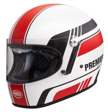 Premier Trophy Carbon BL 8 Vintage Full Face Motorcycle Crash Helmet