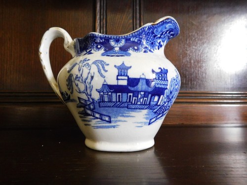 Burleigh ware willow milk - ware,