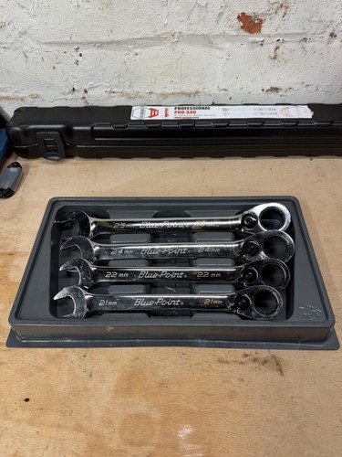 Blue point ratchet spanner set - spanner,