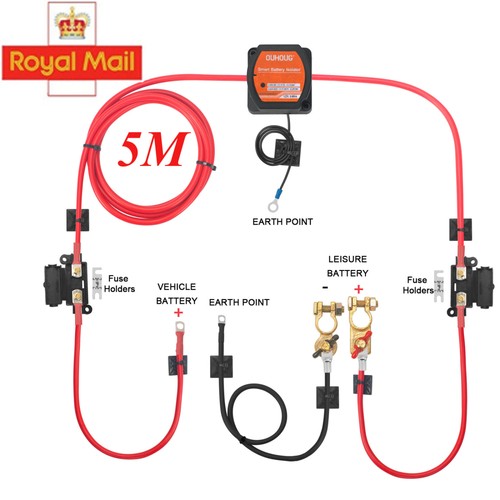 Split charge relay kit - kit, 12v