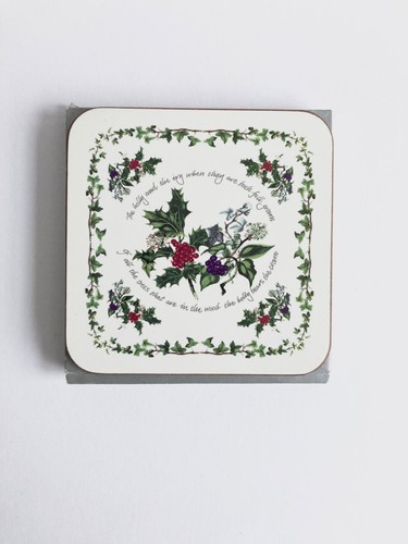 Portmeirion holly ivy trivet - holly,