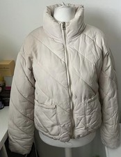 Zara Quilted Short Ivory