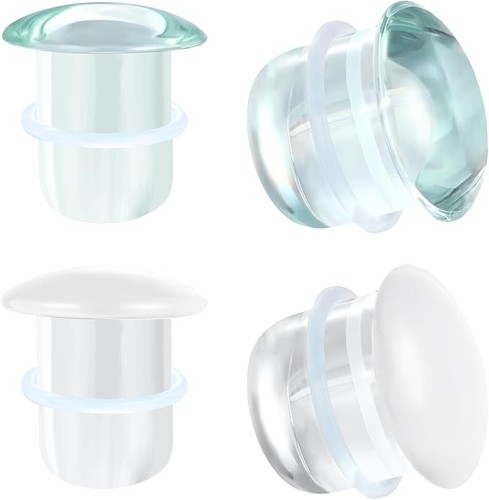 Glass ear stretching - glass,