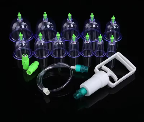 12pcs vacuum cupping set - vacuum,