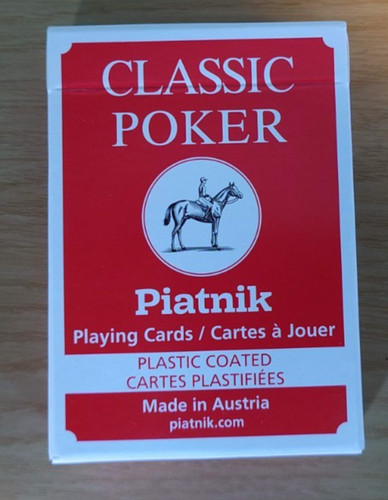 Piatnik classic poker single - classic,