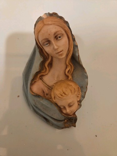 Madonna and child porcelain - and,