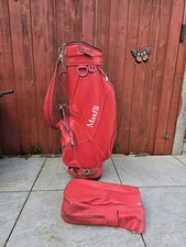 VINTAGE Maxfli Red  Leather