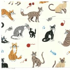 Fat Quarter Nine Lives Cat