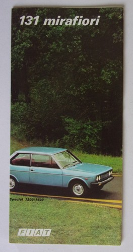 Fiat 131 mirafiori range orig - 131,