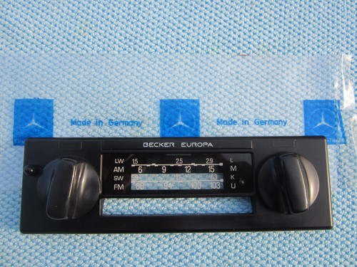 Mercedes benz becker radio - mercedes-benz,