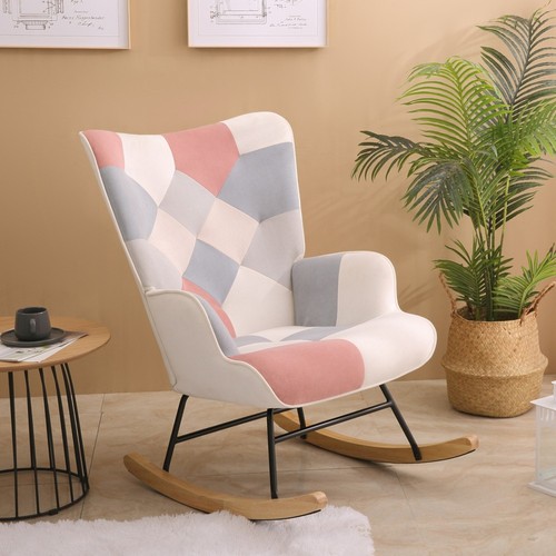 Accent rocking chair mid - rocking,