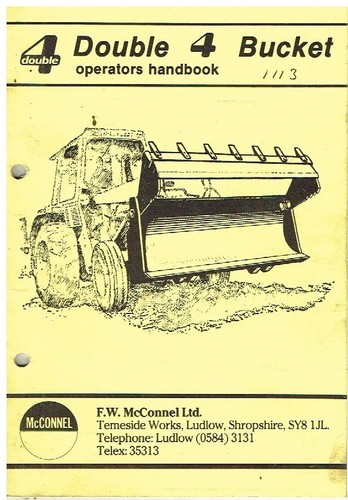 Mcconnel tractor mounted - mcconnel,