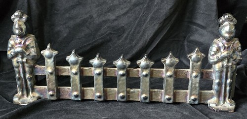 Wrought iron knights - wrought,
