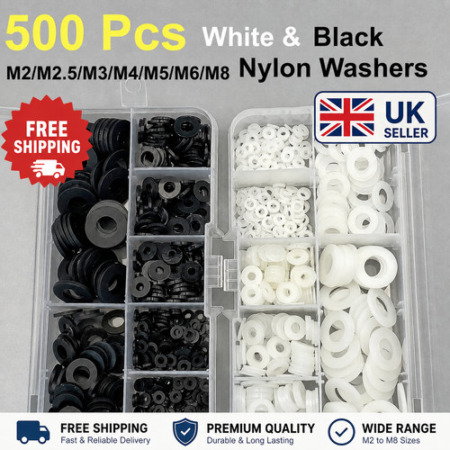 500pcs flat washers - 500pcs,