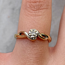 9 ct Gold Diamond Solitaire
