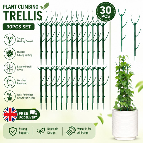 6pcs stackable plant - stackable, support