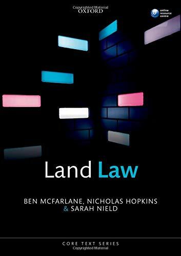 Land law core - land, texts