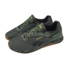 Reebok Nano X5 Green Black Brown Men Cross Training Workout Shoes 100225446