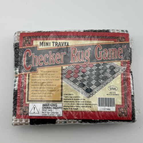 Travel checkers set mini - checkers,