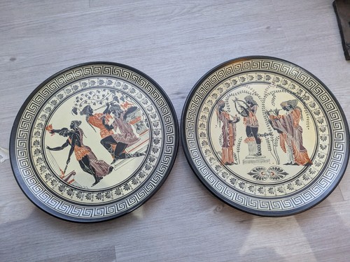 Vintage greek terracotta - vintage, wall