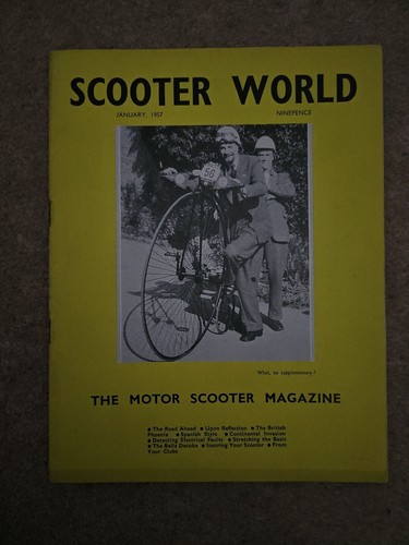 Scooter world magazine jan - scooter,