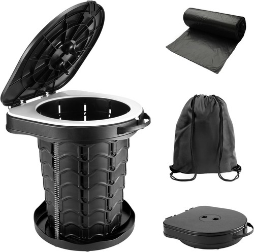 Folding camping toilet - camping,