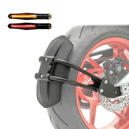 Set rear mudguard indicators - mudguard, +