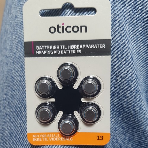 Genuine oticon batteries - oticon,