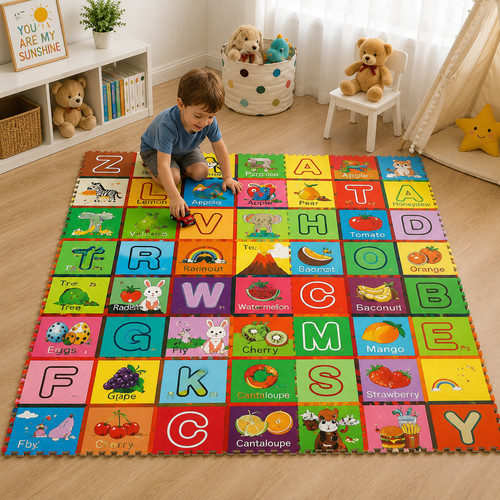 4pcs large soft foam - foam, eva