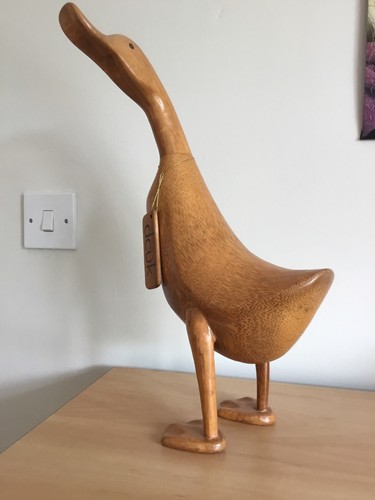 Dcuk large wooden duck - large, 16
