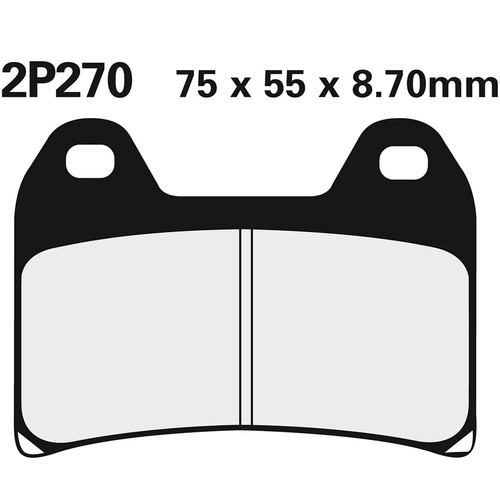 Nissin front brake pads - nissin,